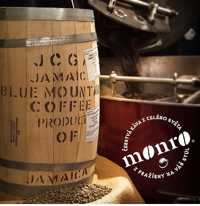 Káva Monro legendární Arabika Blue Mountain