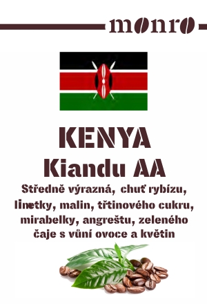 Káva Kenya AB Kiandu Káva Monro
