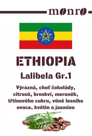 Ethiopia Lalibela Káva Monro