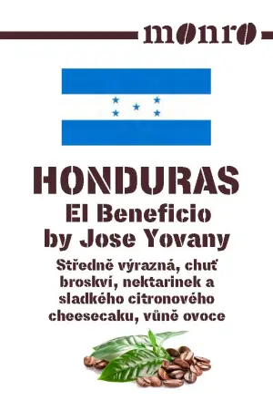 Honduras El Benefivio Káva Monro