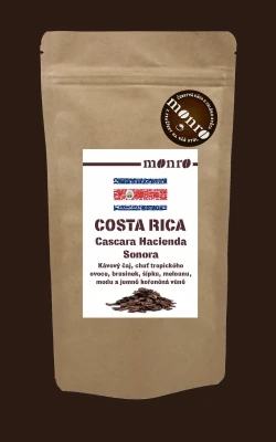 Costa Rica Cascara Hacienda Sonora — kávový čaj, balení Monro