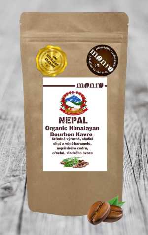 NEPAL ORGANIC HIMALAYAN  BOURBON KAVRE KÁVA ARABICA