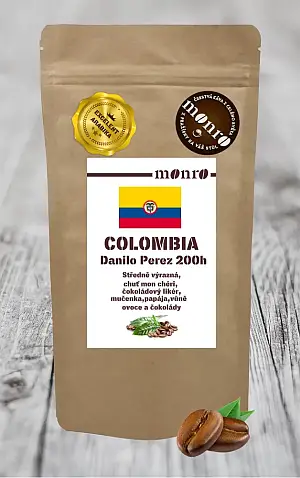 COLOMBIA DANILO PEREZ 200H FERMENTATION KÁVA ARABICA