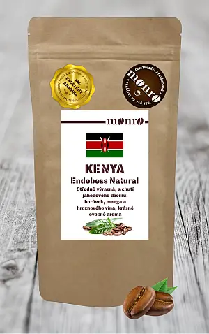 KENYA ENDEBESS ESTATE NATURAL AA KÁVA ARABICA