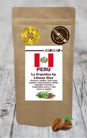 PERU LA ORQUÍDEA BY LITMAN DIAZ CAMPOS ORGANIC KÁVA ARABICA