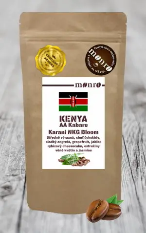 KENYA AA KABARA KARANI BLOOM KÁVA ARABICA