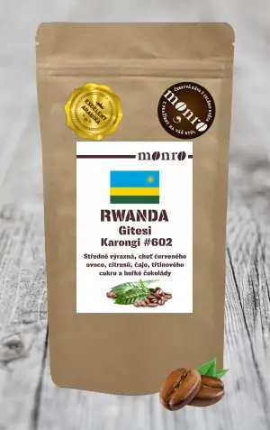 RWANDA KARONGI GITESI #602 KÁVA ARABICA